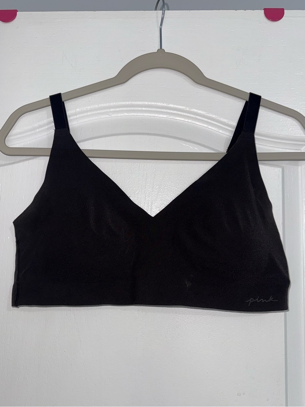 PINK Victoria's Secret V-Neck Seamless Bralette